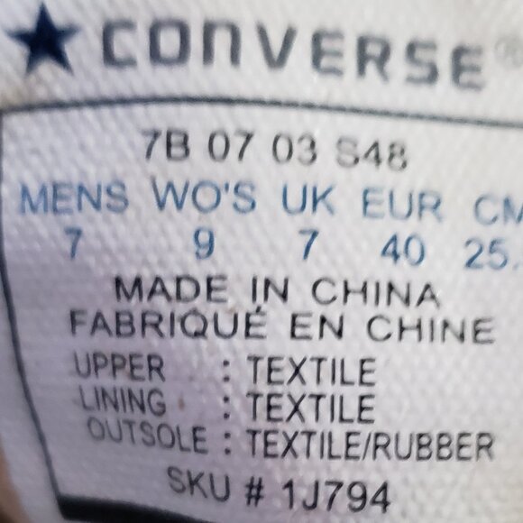 EUC CTAS Converse gunmetal gray old school ox low (7M - 9W) KICKS - Picture 3 of 7